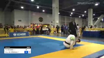 Nobuhiro Sawada vs Antonio J. B. Villiatora 2022 American National IBJJF Jiu-Jitsu Championship