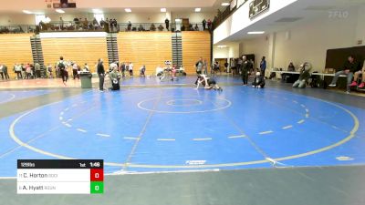 126 lbs Round Of 16 - Cecil Horton, Social Circle USA Takedown vs Aiden Hyatt, Roundtree Wrestling Academy