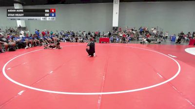 138 lbs Aidan Aure, Wisconsin Blue vs Utah Heady, Kentucky