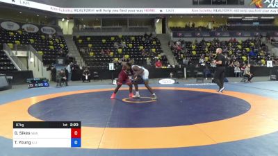 87 kg Semifinal - George Sikes, New York Athletic Club vs Timothy Young, Illinois
