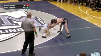 106 lbs Wyatt Stauffer, Wyoming Seminary vs Keegan Bassett, Bishop Mccort Hs