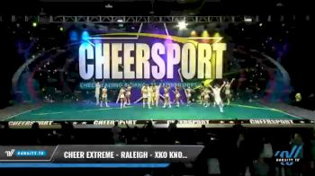 Cheer Extreme - Raleigh - XKO Knockout [2021 L6 International Open Coed - Large Day 1] 2021 CHEERSPORT National Cheerleading Championship