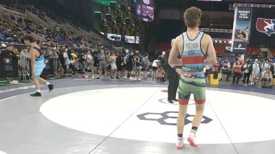 144 lbs Cons. Rd Of 64 - Lawson Mitchell, Wisconsin vs Anthony Scagnelli, New Jersey
