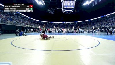 195 lbs Round Of 32 - Luke Hockenberry, Bellefonte vs Jacob Taylor, Burrell