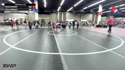 135 lbs Semifinal - Gwen Musser, Spartan Mat Club vs Tayla Skelley, Best Trained Wrestling