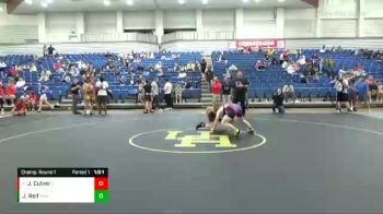 135 lbs Champ. Round 1 - John Culver, Vicksburg vs Jacob Reif, Purler Wrestling Academy