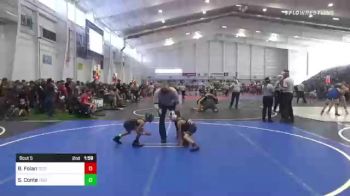 54 lbs Quarterfinal - Cael Marcotte, SoCal Grappling vs Uriah Barabin, Yuba Sutter Combat