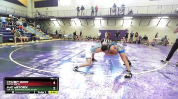 138 lbs Cons. Round 5 - Lake Waters, MoWest Wrestling vs Max Rosen, Beat The Streets Chicago