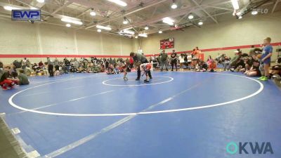 58 lbs Rr Rnd 5 - Wyatt Goodson, NORTH DESOTO WRESTLING ACADEMY vs Cooper Carlton, Cowboy Elite Orange