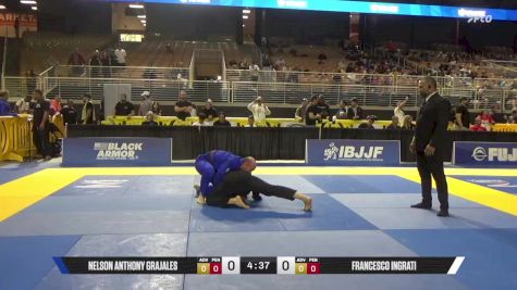 Francesco Ingrati vs Nelson Anthony Grajales 2025 Pan Jiu Jitsu IBJJF Championship