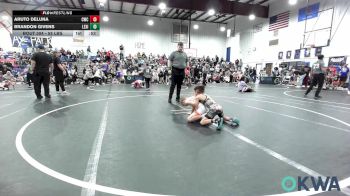 55 lbs Quarterfinal - Aruto DELUNA, CacheWrestlingClub vs Brandon Givens, Lexington Wrestling Club