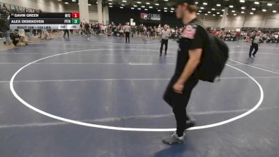 144 lbs Cons. Rd Of 16 - Gavin Green, M2 Training Center vs Alex Oedekoven, Pierre T.F. Riggs High School Wrestling