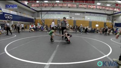 49 lbs Final - Preslie Dickerson, Blue Devil Wrestling vs Jose Rosas Jr., OKC Saints Wrestling