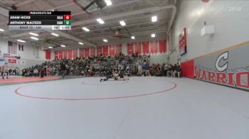 126 lbs Champ. Round 1 - Adam Hicks, Dolores vs Anthony Maltezo, Canon City