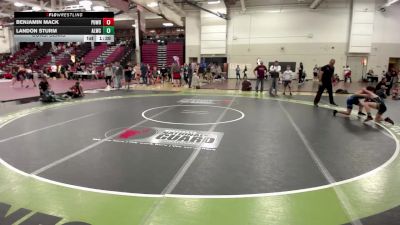 97 lbs Cons. Semis - Benjamin Mack, Pursuit Wrestling vs Landon Sturm, Albert Lea Wrestling Club