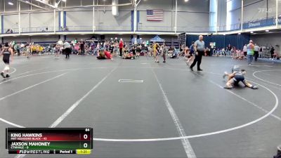 84 lbs Finals (2 Team) - Jaxson Mahoney, CTWHALE vs King Hawkins, Mat Assassins Black