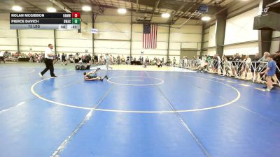 75 lbs Rr Rnd 1 - Nolan McGibbon, Hammers - MS vs Pierce Davich, Donahue Wrestling Academy - MS