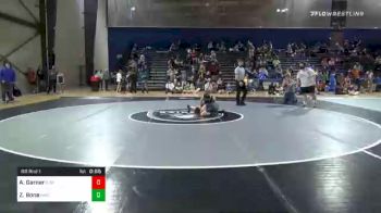 95 lbs Prelims - Alanna Garner, Pope Junior Wrestling vs Zander Bone, Hornets Wrestling Club