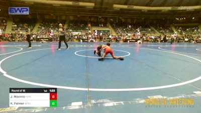 70 lbs Round Of 16 - Julian Maximo, Tuscon Cyclones vs Kolt Palmer, Well Trained