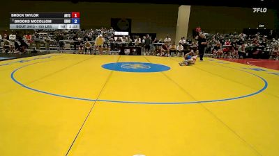 150 lbs Cons. Sub-quarters - Brock Taylor, Arkansas Regional Training Center vs Brooks Mccollom, Edmond North