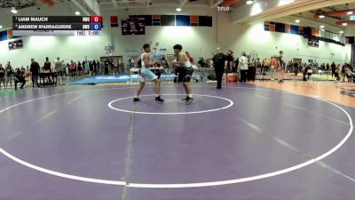 100 lbs Round 5 - Liam Mauch, NOVA Wrestling Club vs Andrew Iparraguirre, NOVA Wrestling Club