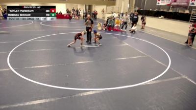 12U GIRLS - 69 lbs Quarters - Peighton DeLeon, Minnesota vs Zoey Marstein, Princeton Wrestling