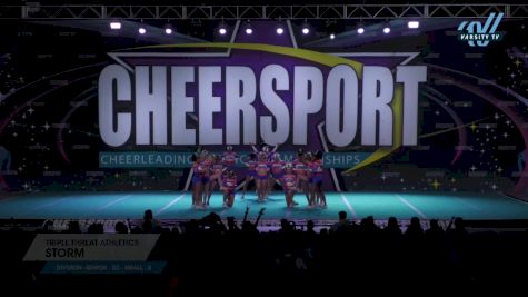 Triple Threat Athletics - Storm [2023 L4 Senior - D2 - Small - B] 2023 CHEERSPORT National All Star Cheerleading Championship
