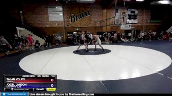 132 lbs Round 2 - Talan Volkel, Kimberly vs Axxel Landon, East Idaho Elite