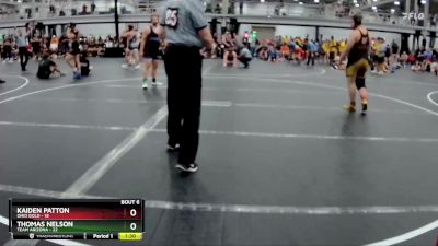 215 lbs Round 2 (8 Team) - THOMAS NELSON, Team Arizona vs Kaiden Patton, Ohio Gold