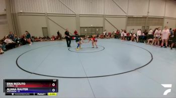117 lbs Placement Matches (16 Team) - Erin Rizzuto, Florida vs Aliana Rauter, Wisconsin