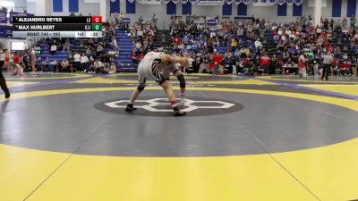150 lbs Cons. Round 7 - Max Hurlbert, St. John Jesuit vs Alejandro Reyes, Lima Shawnee