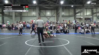 150 lbs Cons. Round 2 - Kale Page, Linn County vs Jett Wolf, Oakley