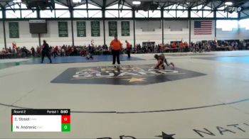 68-74 lbs Round 2 - Nehemiah Andronic, Rochelle Wrestling Club vs Chase Stroot, Team Mascoutah WC