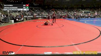 64 lbs Consi Of 32 #2 - Dax Plymell, Open Mats vs Lincoln Schneider, Wright Wrestling Academy
