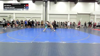 157 lbs Champ. Round 1 - Kai Molla, FL vs Blake Butler, SC