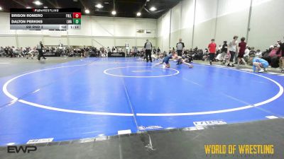 85 lbs Rr Rnd 3 - Brison Romero, Full Circle 14U vs Dalton Perkins, LWA 14U