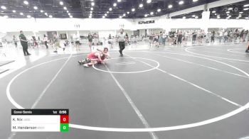 137 lbs Consolation - Kolby Nix, Juggernaut WC vs Malaki Henderson, Westside WC