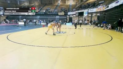 141 lbs Cons. Round 4 - Kolton Field, Fort Hays State vs Ashton Keller, Schreiner Univsrity