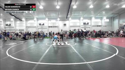 E-112 lbs Round Robin 2 - Talon Sanderlyn, KY vs Bryson Church, TN