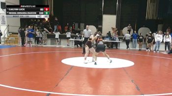 120 lbs Quarterfinal - Regina Miranda-Rascon, Ulysses Middle School vs Cailynn Luck, Hays Middle School