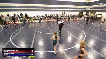 56 lbs Round 1 (6 Team) - Marianna Eller, Utah 2 vs Rylee Smith, Oregon