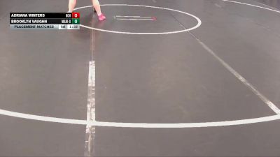 235 lbs Placement Matches - Brooklyn Vaughn, Millard West vs Adriana Winters, Norton Community HS