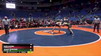 182 lbs Quarterfinals (8 Team) - Edwin Quinones, Harvard vs Alex Alfaro, Sandwich