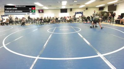 132 lbs Cons. Round 1 - John Azyx Artienda, Chino Hills vs Jacob Lopez, Pacifica (Oxnard)