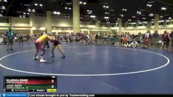 165 lbs Round 8 (10 Team) - Litzy Soto, Charlie`s Angels-FL vs Klarissa Rinne, Nebraska Tsunami