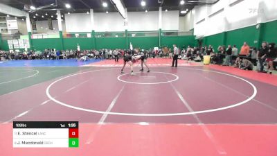 189 lbs Round Of 16 - Evan Stencel, Lancaster vs Jack Macdonald, Orchard Park