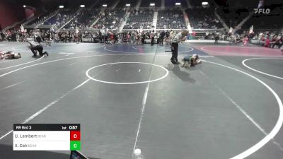 72 lbs Rr Rnd 3 - Uriah Lambert, Bear Cave vs Xavier Ceh, Bear Cave