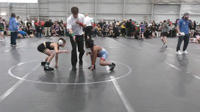 84 lbs Round 5 (6 Team) - Chance Stempien, Contenders WA Blue vs Wolfe Jacques, Capital City WC