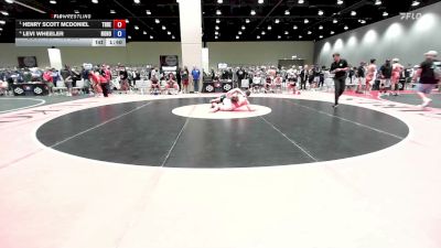 150 lbs Semis - Henry Scott McDoniel, Threestyle vs Levi Wheeler, Norman North