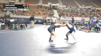 122-D3 Quarterfinal - Krew Burden, Snowflake High School vs Aiden Ferguson, Sahuarita High School